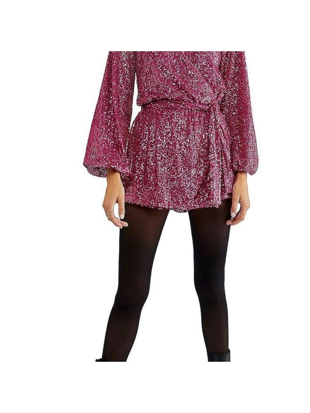 Free People Pink Sequin Dress Retail $168